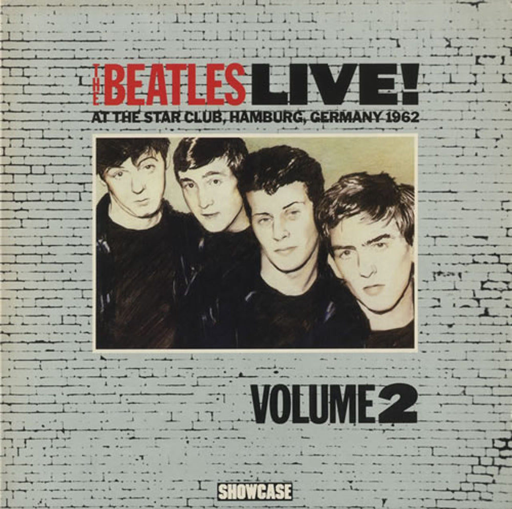 The Beatles Live At The Star Club, Hamburg, Germany 1962 - Volume 2 UK vinyl LP album (LP record) SHLP131