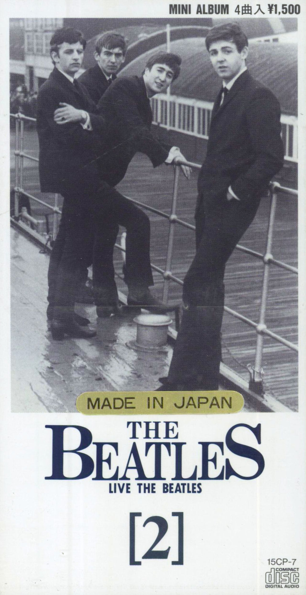 The Beatles Live The Beatles [2] Japanese 3" CD single (CD3) 15CP-7