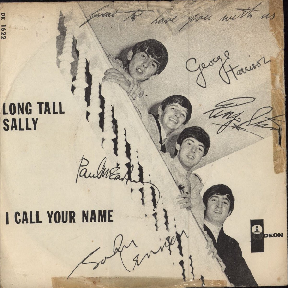 The Beatles Long Tall Sally - 1st - VG Danish 7