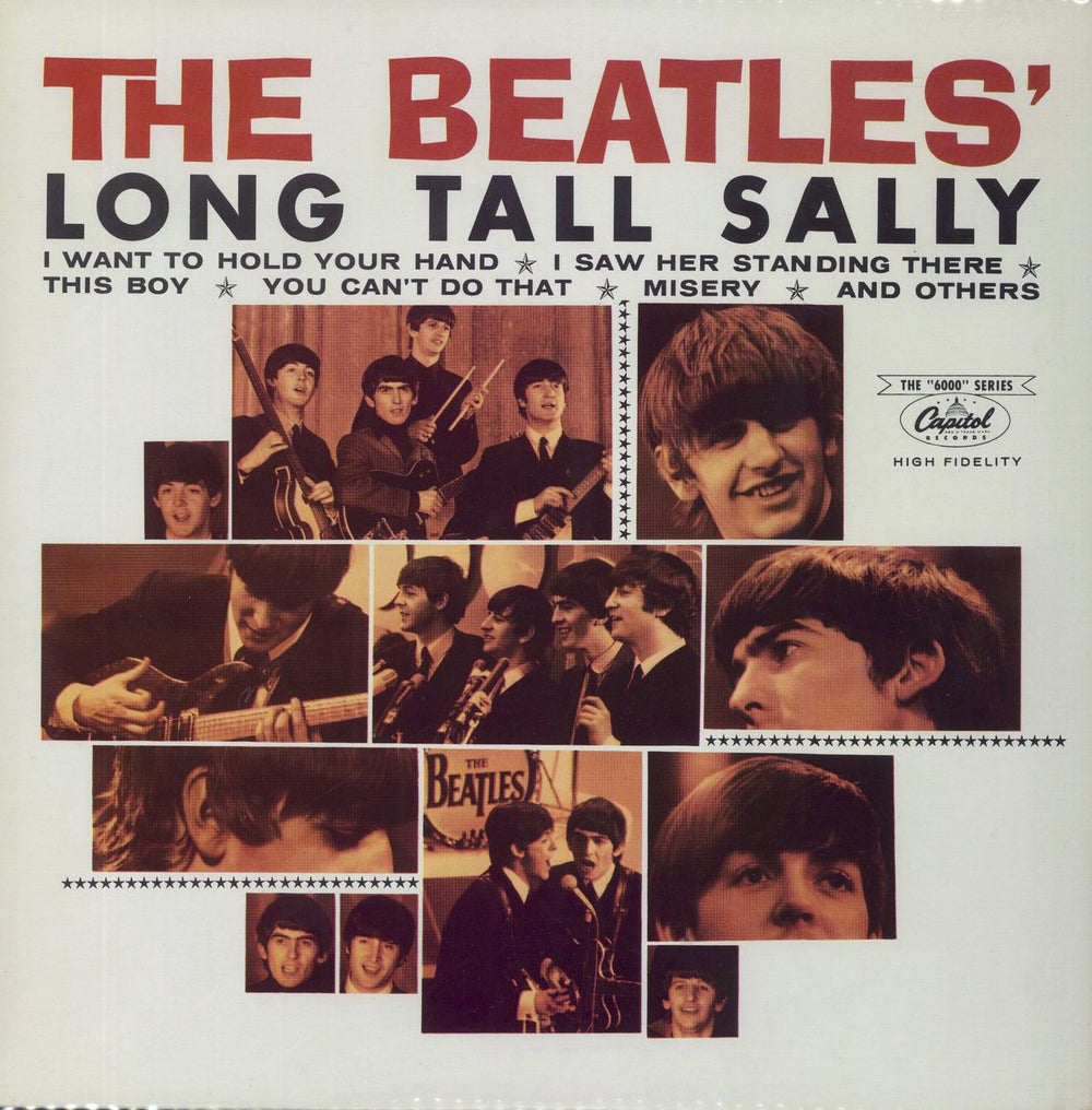 The Beatles Long Tall Sally - Purple Label Canadian vinyl LP album (LP record) ST-6063