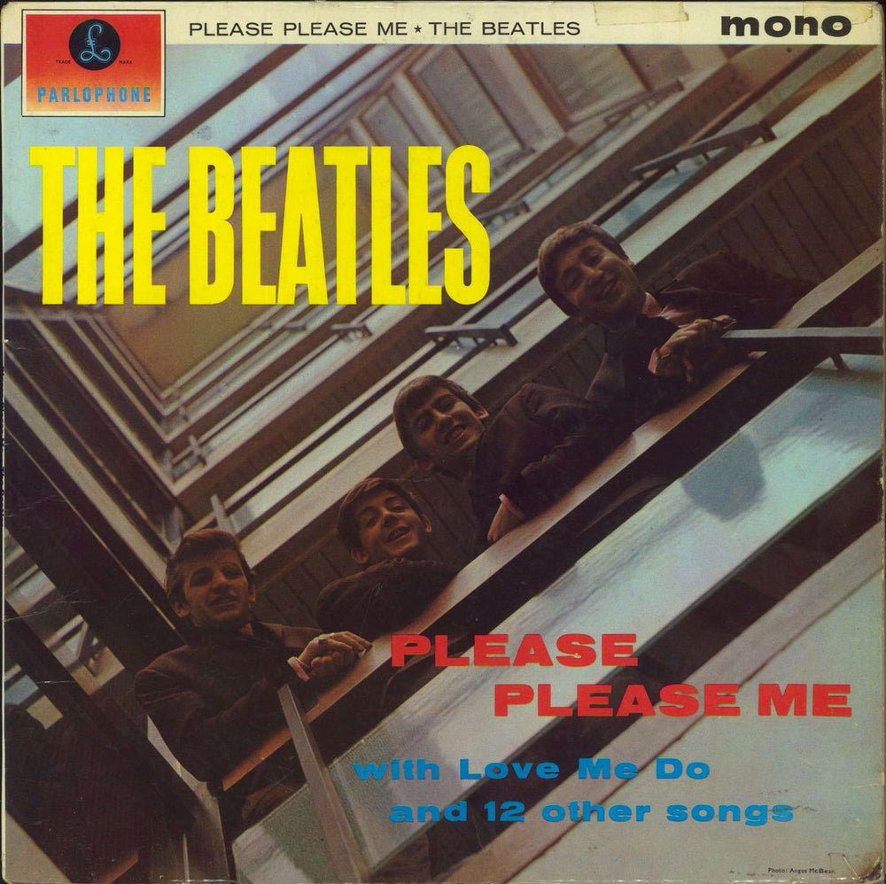 The Beatles Please Please Me - 5th EJD - G UK vinyl LP album (LP record) PMC1202