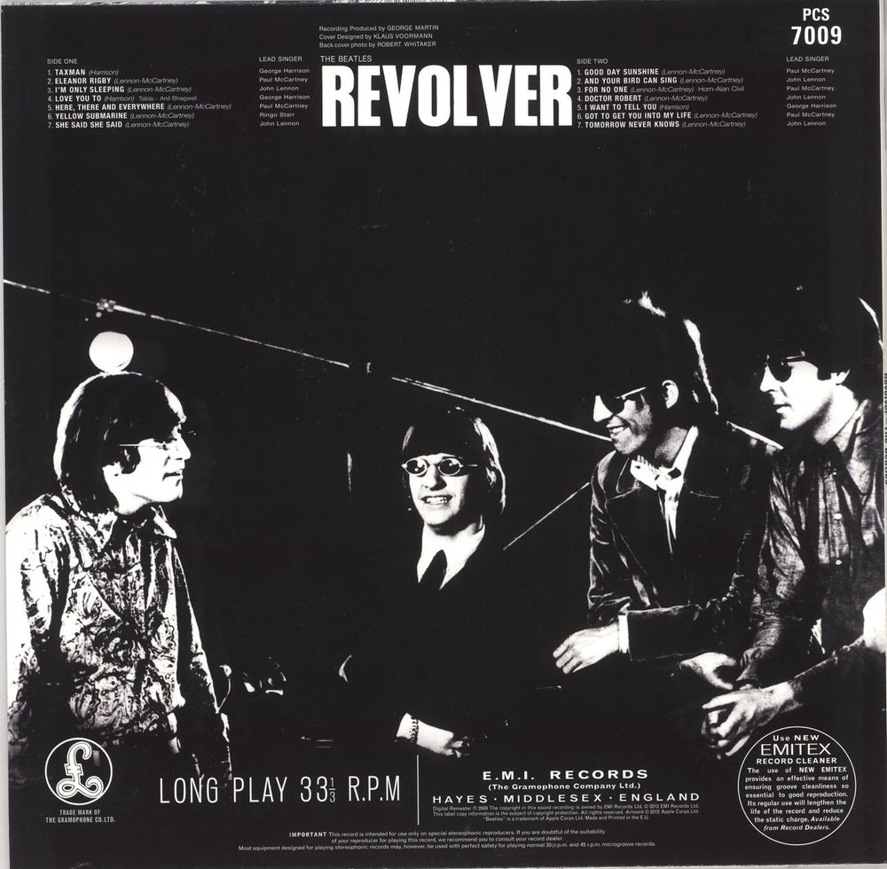 The Beatles Revolver - 180 Gram Vinyl UK vinyl LP album (LP record) BTLLPRE741012