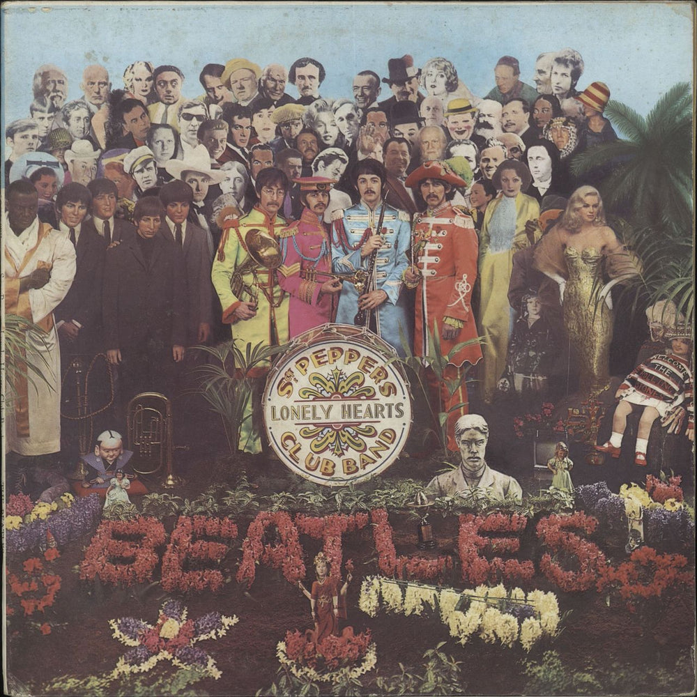 The Beatles Sgt. Pepper's Lonely Hearts Club Band Italian vinyl LP album (LP record) 3C062-04177