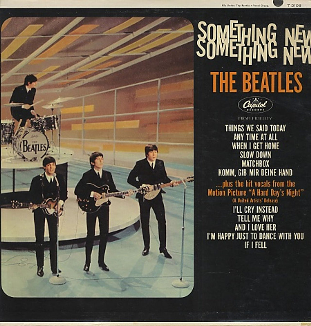 The Beatles Something New US vinyl LP album (LP record) T-2108