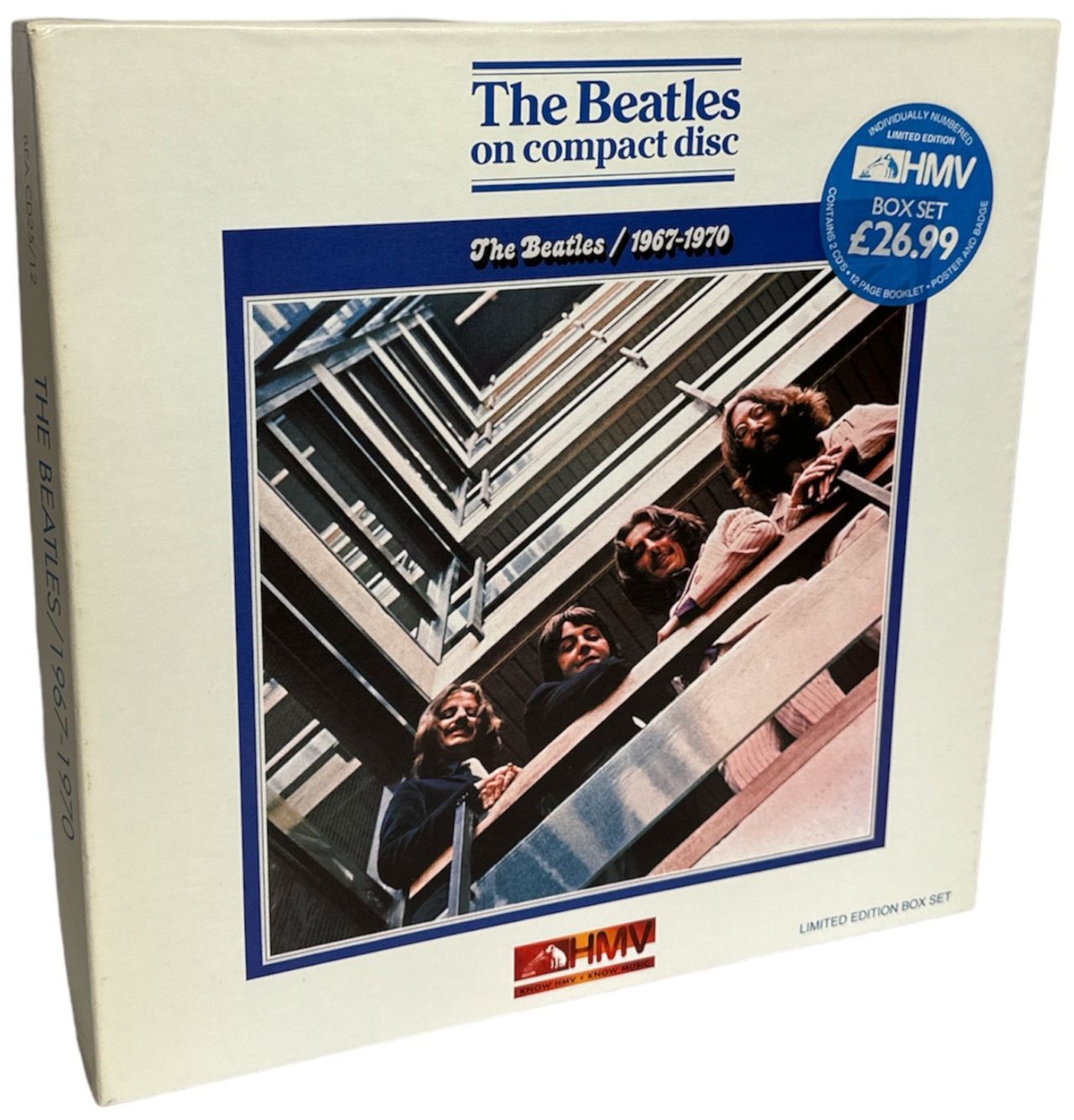 The Beatles The Beatles / 1967-1970 - Stickered box UK Cd album box se ...