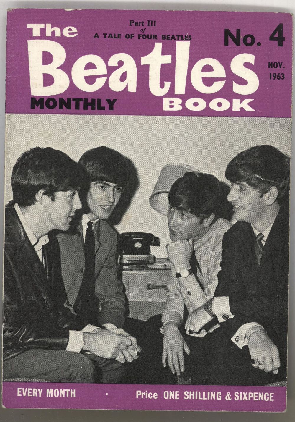 The Beatles The Beatles Book No. 04 - 1st UK magazine TBB NO. 04
