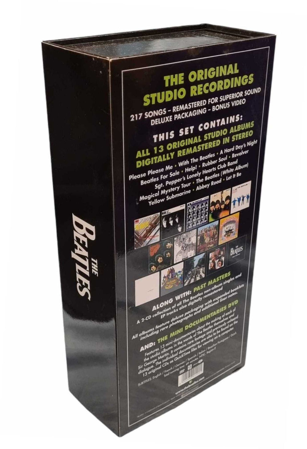 The Beatles The Beatles (In Stereo) + Box Of Vision UK CD Album Box Set BTLDXTH810288