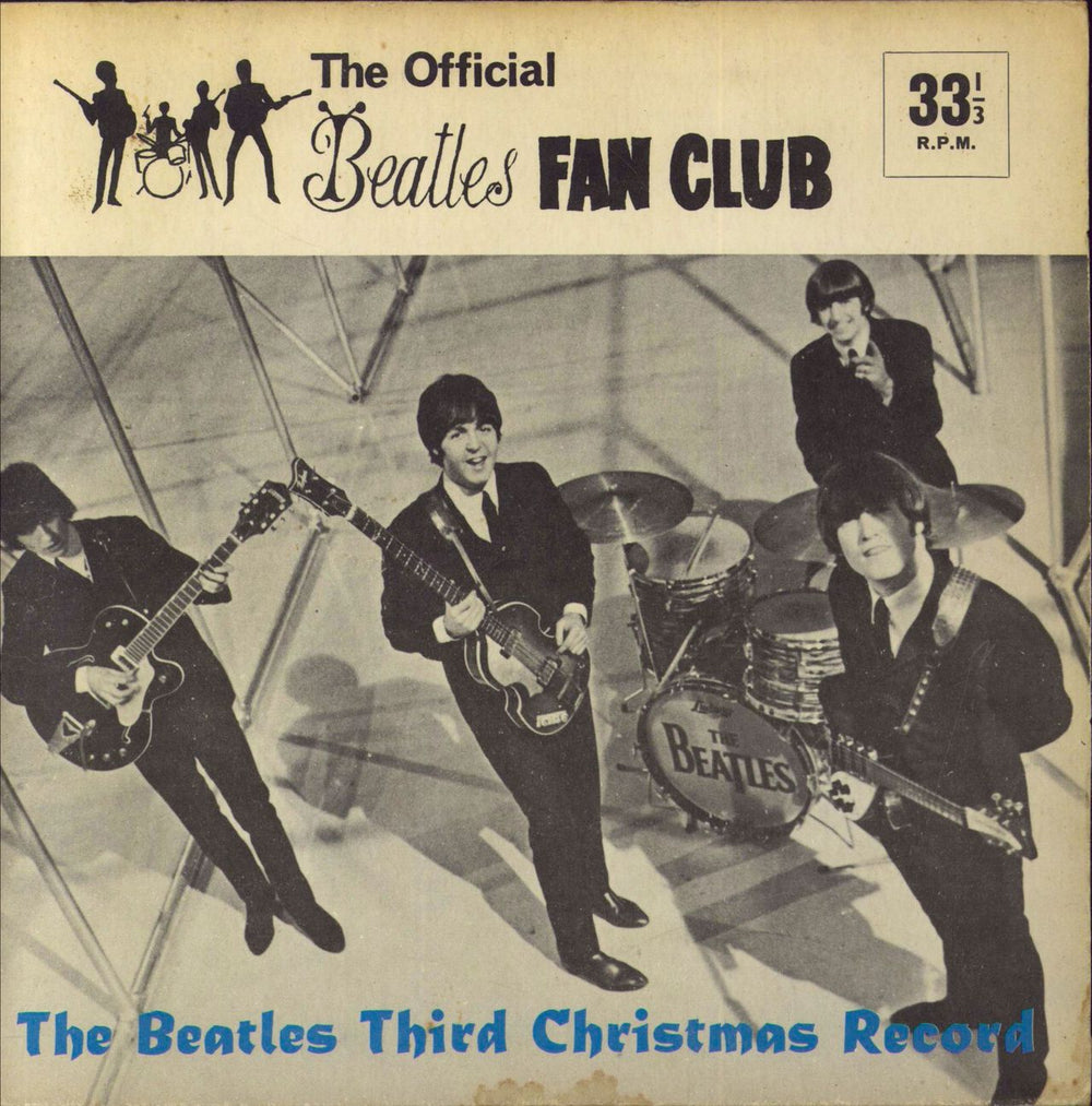 The Beatles The Beatles Third Christmas Record - P/S UK 7" vinyl single (7 inch record / 45) LYN948