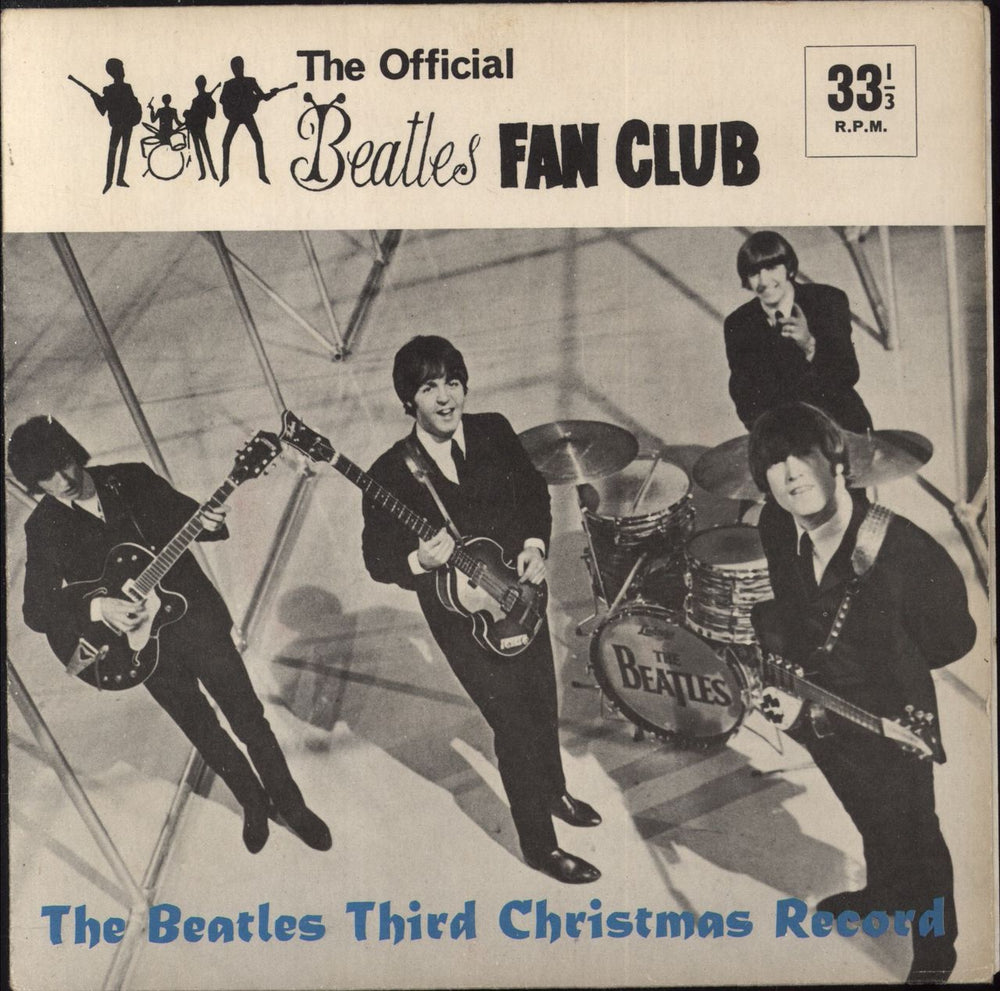 The Beatles The Beatles Third Christmas Record + Newsletter UK 7" vinyl single (7 inch record / 45) LYN948