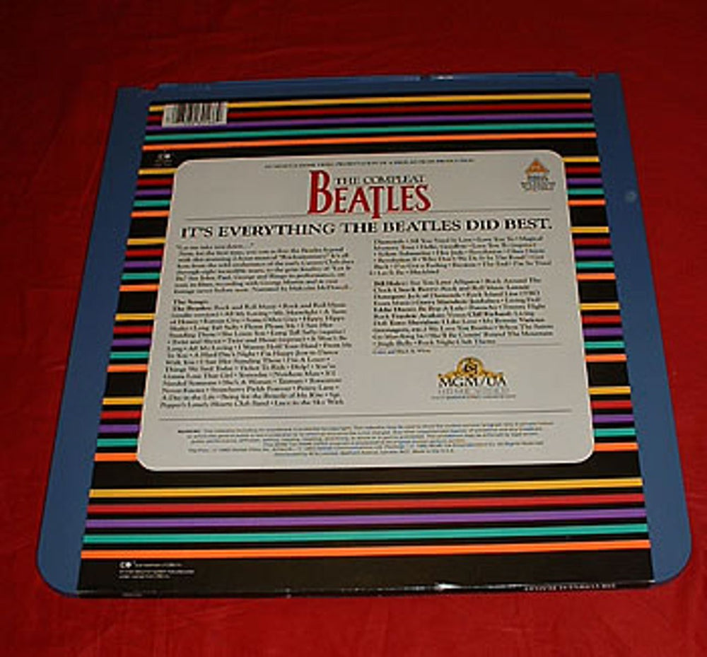 The Beatles The Compleat Beatles - CED Videodisc US laserdisc / lazerdisc BTLLZTH305524