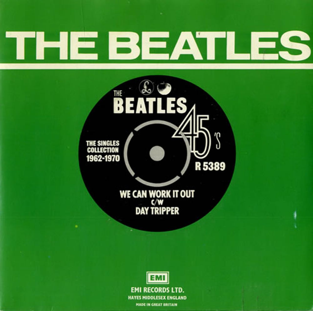 The Beatles We Can Work It Out - 1976 UK 7" vinyl single (7 inch record / 45) R5389