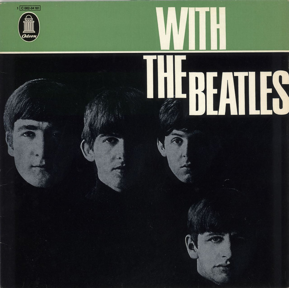 The Beatles With The Beatles - Blue Label German vinyl LP album (LP record) 1C062-04181