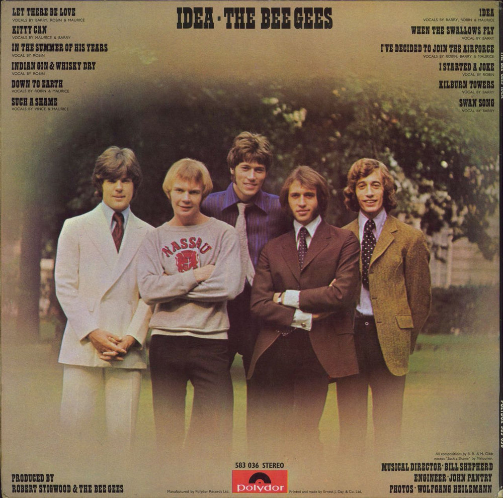 The Bee Gees Idea - 1st UK vinyl LP album (LP record)