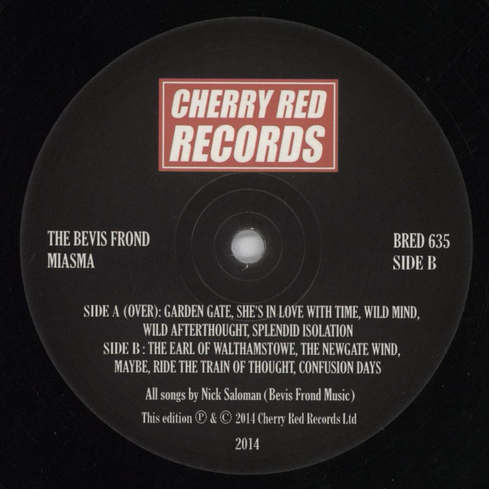 The Bevis Frond Miasma UK 2-LP vinyl record set (Double LP Album) BA82LMI817378
