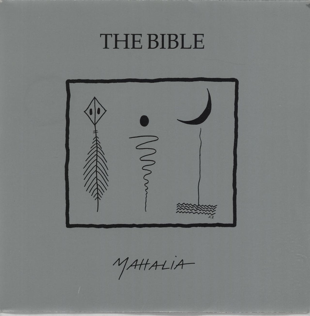 The Bible Mahalia UK 7" vinyl single (7 inch record / 45) NCH111