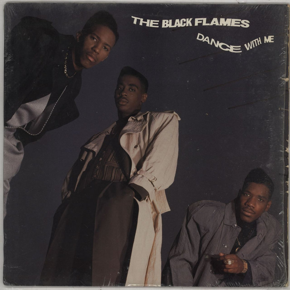 The Black Flames Dance With Me US 12" vinyl single (12 inch record / Maxi-single) 4473434