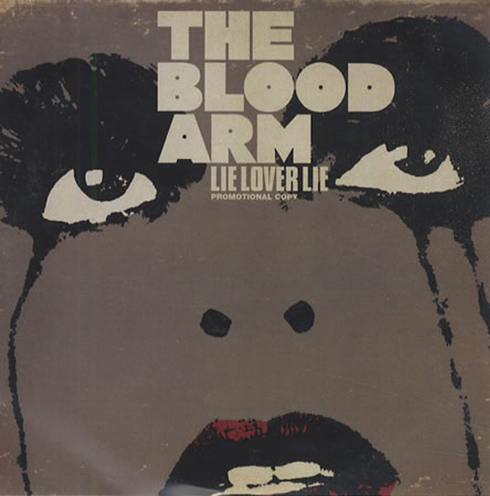 The Blood Arm Lie Lover Lie UK Promo CD-R acetate CD-R ACETATE
