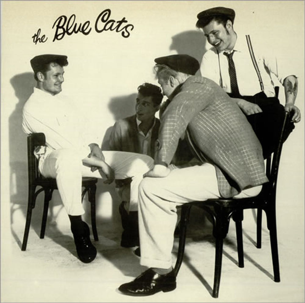 The Blue Cats The Blue Cats UK vinyl LP album (LP record) CR30204