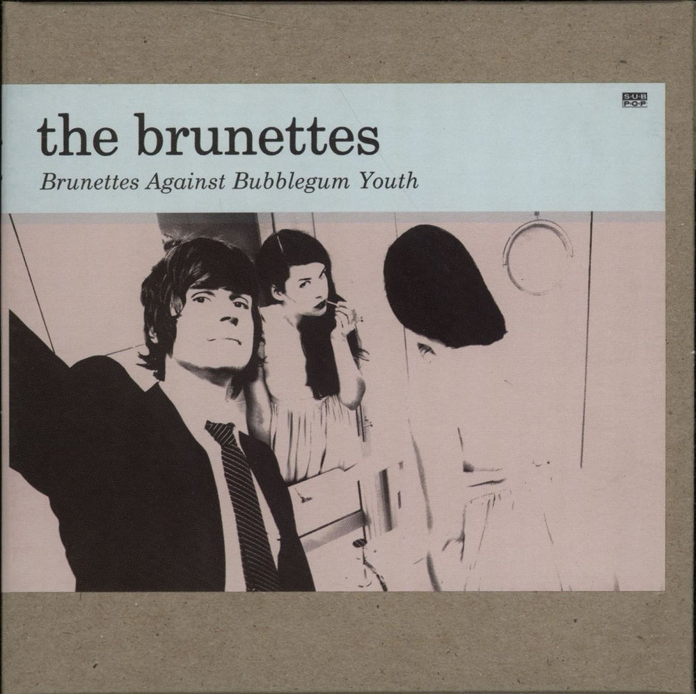 The Brunettes Brunettes Against Bubblegum Youth UK Promo CD single (CD5 / 5") PROCD122