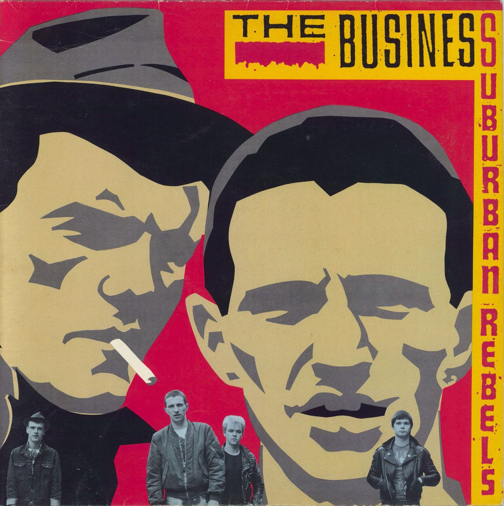 The Business Suburban Rebels UK vinyl LP album (LP record) SEC11