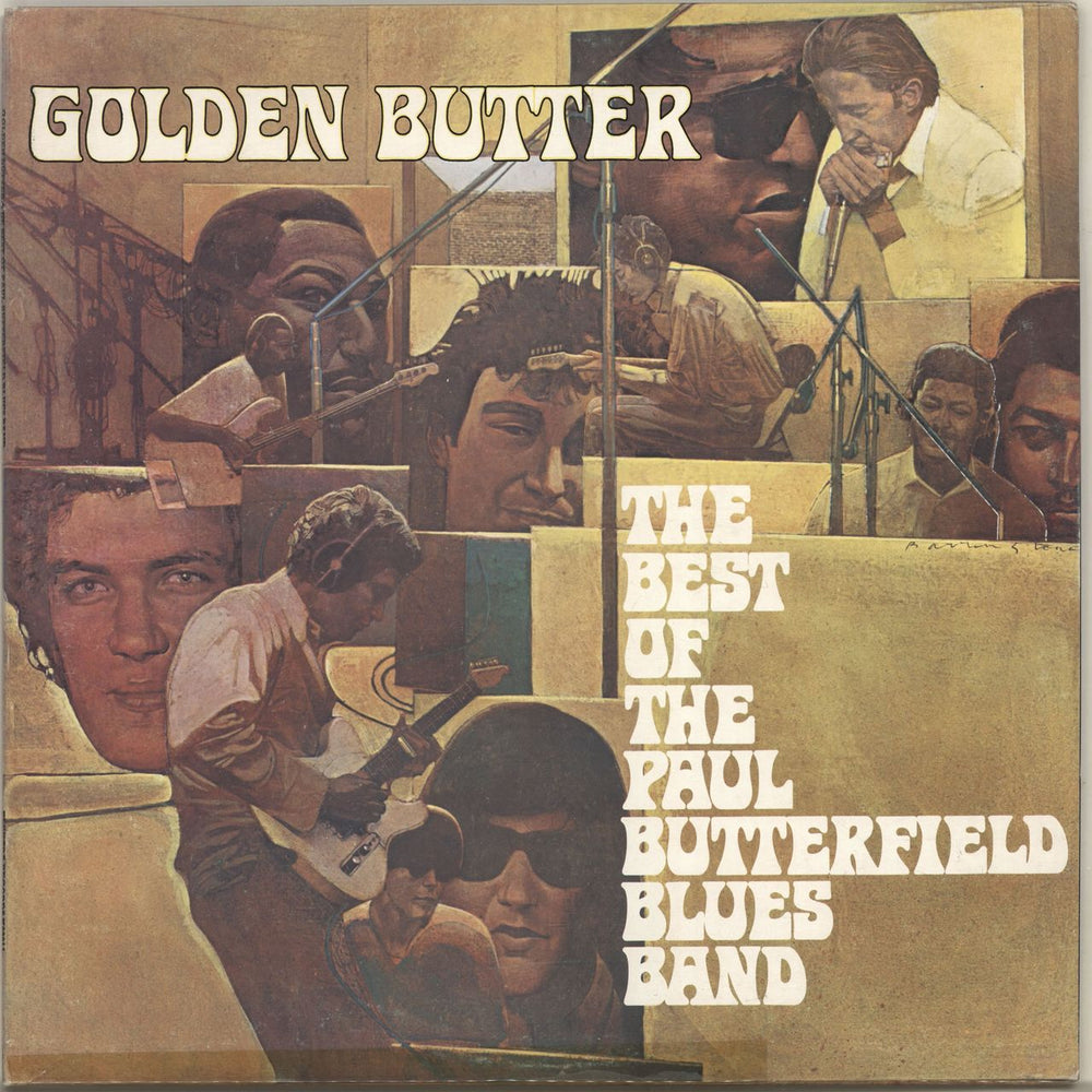 The Butterfield Blues Band Golden Butter UK 2-LP vinyl record set (Double LP Album) K62011