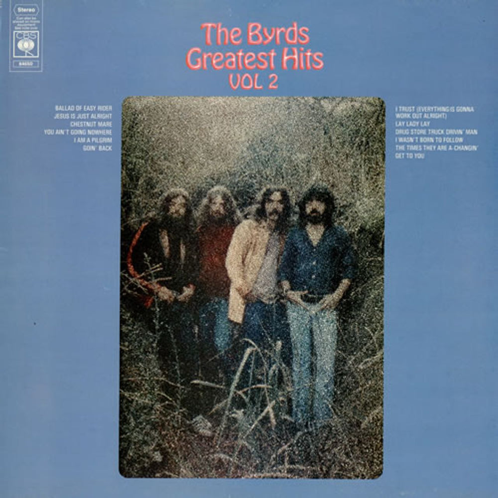 The Byrds Greatest Hits Vol 2 UK vinyl LP album (LP record) 64650