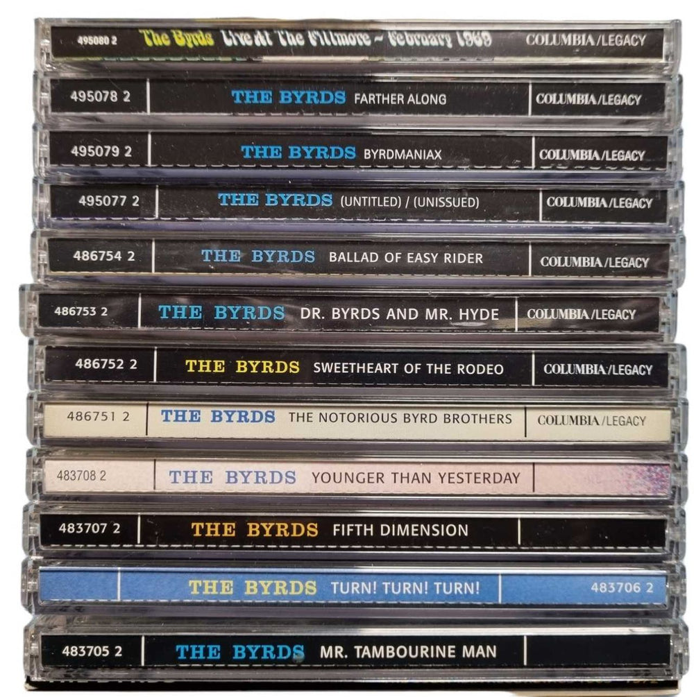 The Byrds The Columbia Recordings: 12 Dimensions 1965-1972 - Complete Box UK CD Album Box Set 5099749761025