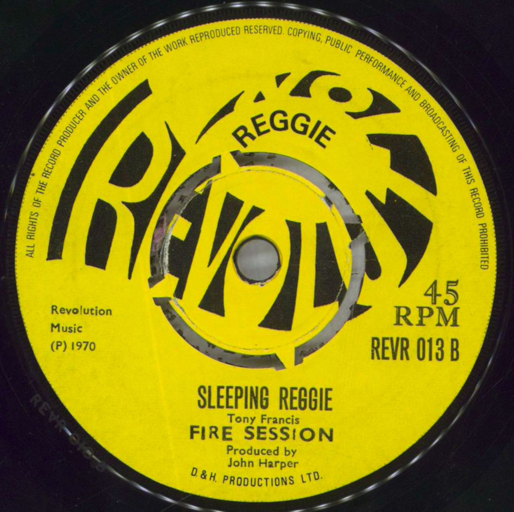 The Carols Everyday I Have To Cry Some / Sleeping Reggie UK 7" vinyl single (7 inch record / 45)