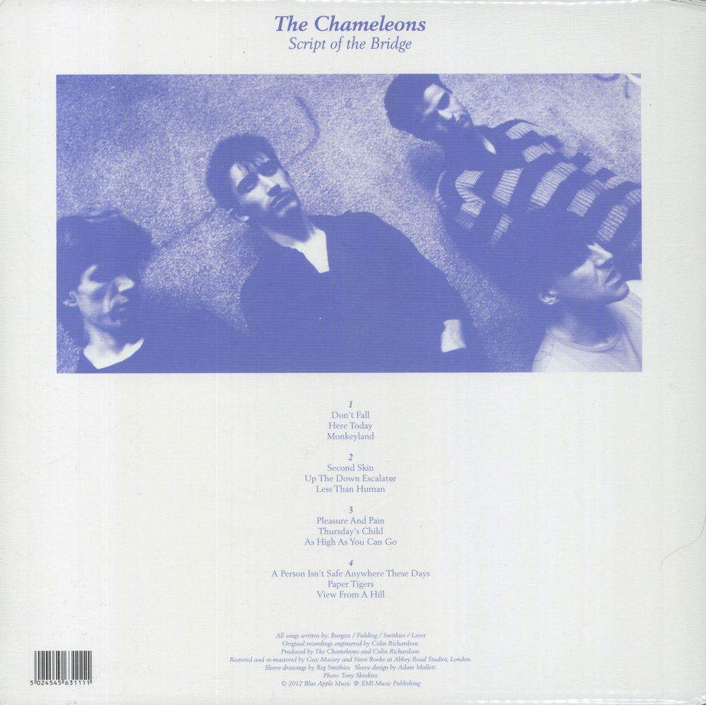 The Chameleons Script Of The Bridge - 180gm Vinyl UK 2-LP vinyl record set (Double LP Album) 5024545631111