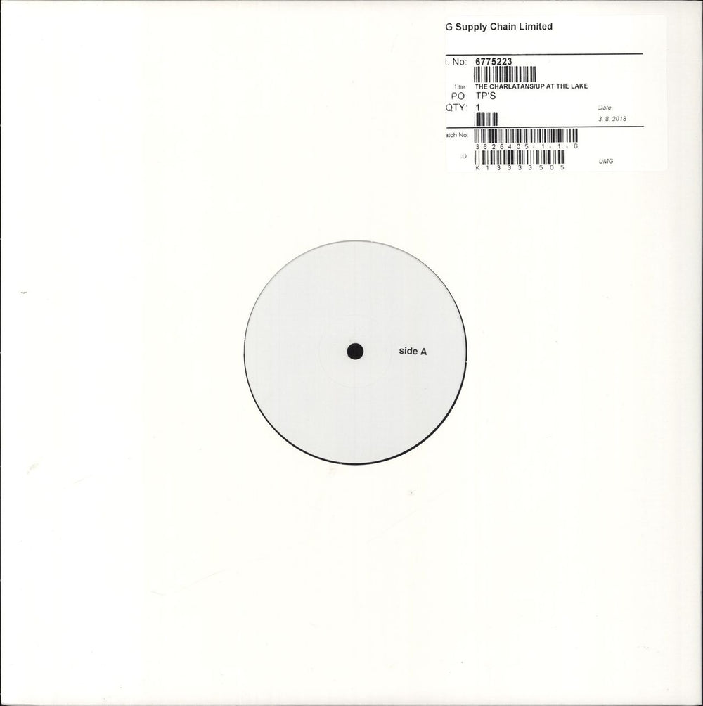 The Charlatans (UK) Up At The Lake - 180gm Test Pressing UK vinyl LP album (LP record) 6775223