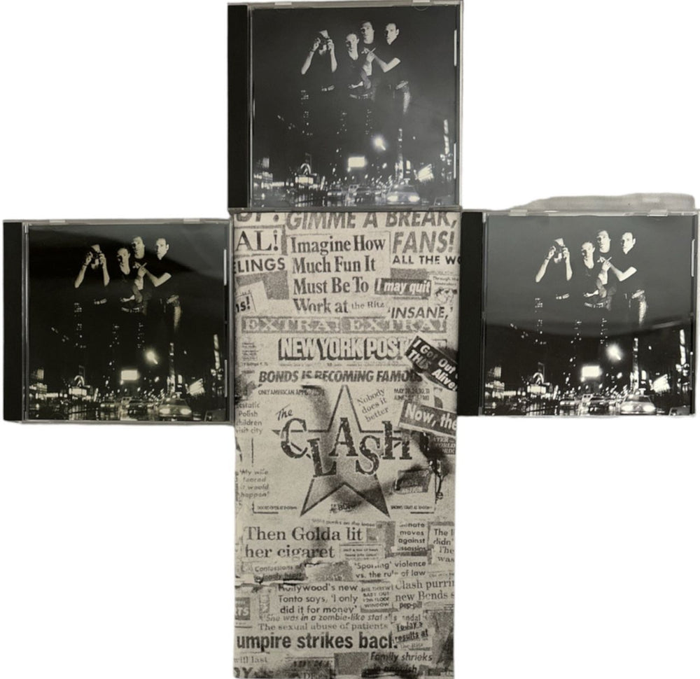 The Clash Clash On Broadway US Cd album box set — RareVinyl.com