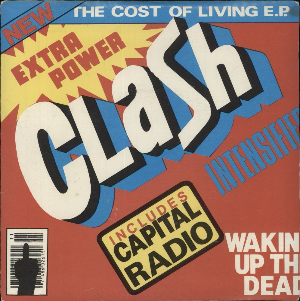 The Clash The Cost Of Living EP - EX UK 7" vinyl single (7 inch record / 45) 12-7324