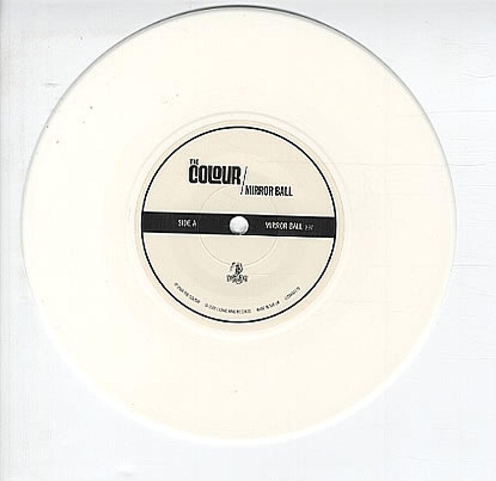 The Colour Mirror Ball - White Vinyl UK 7" vinyl single (7 inch record / 45) TOZ07MI326821