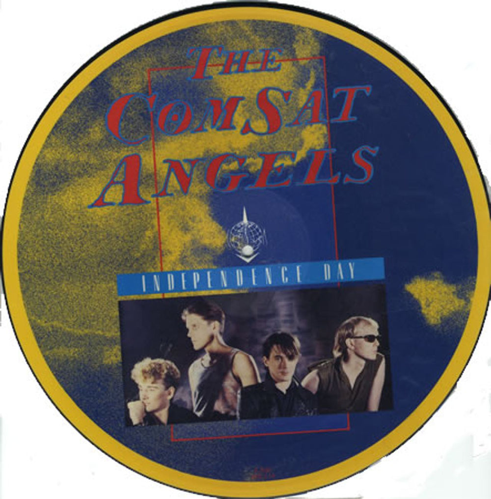The Comsat Angels Independence Day UK 12" vinyl picture disc (12 inch picture record) JIVES54