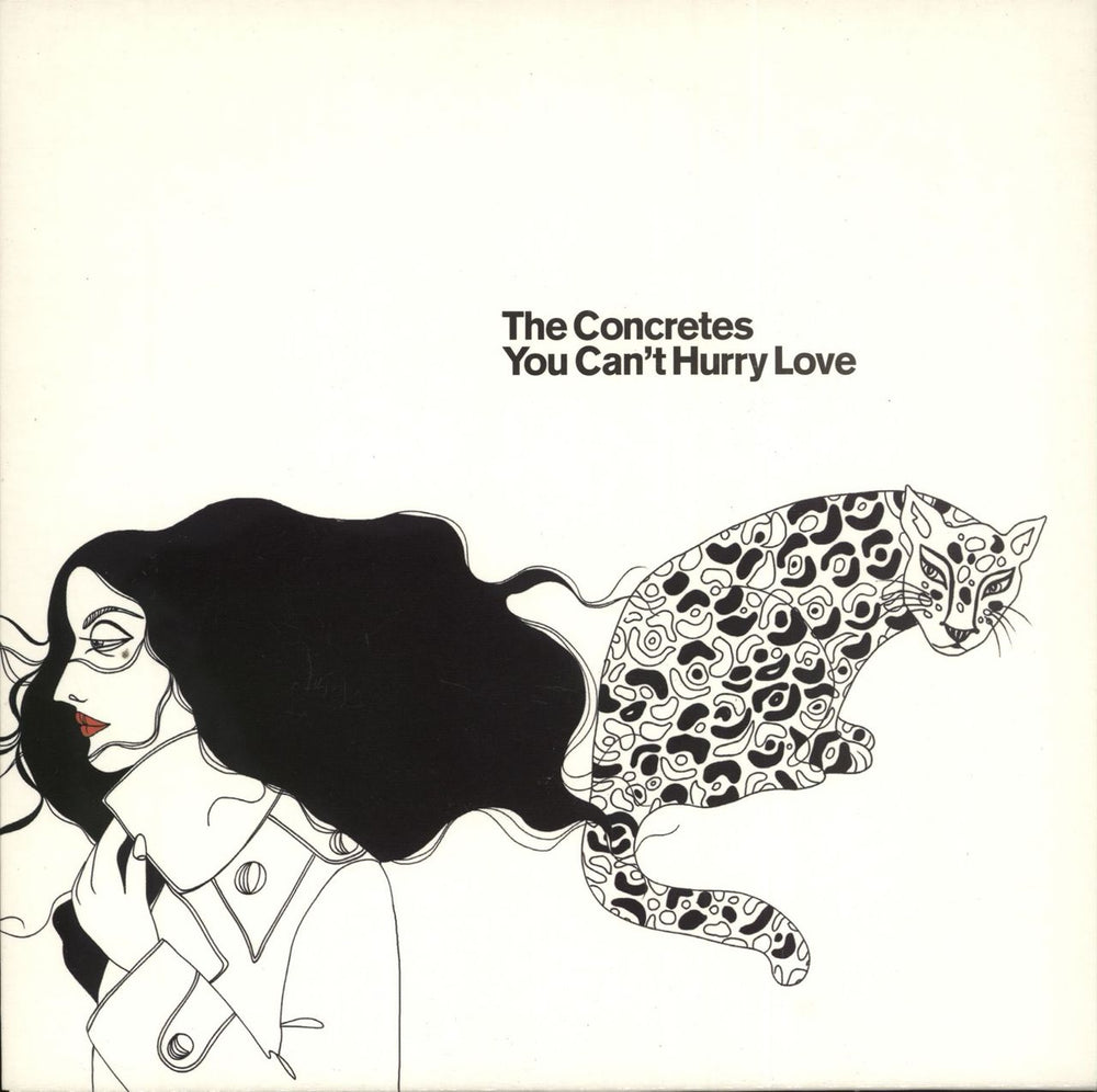 The Concretes You Can't Hurry Love - White Vinyl UK 7" vinyl single (7 inch record / 45) LF7011