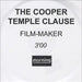 The Cooper Temple Clause Film-Maker UK Promo CD-R acetate CDR ACETATE