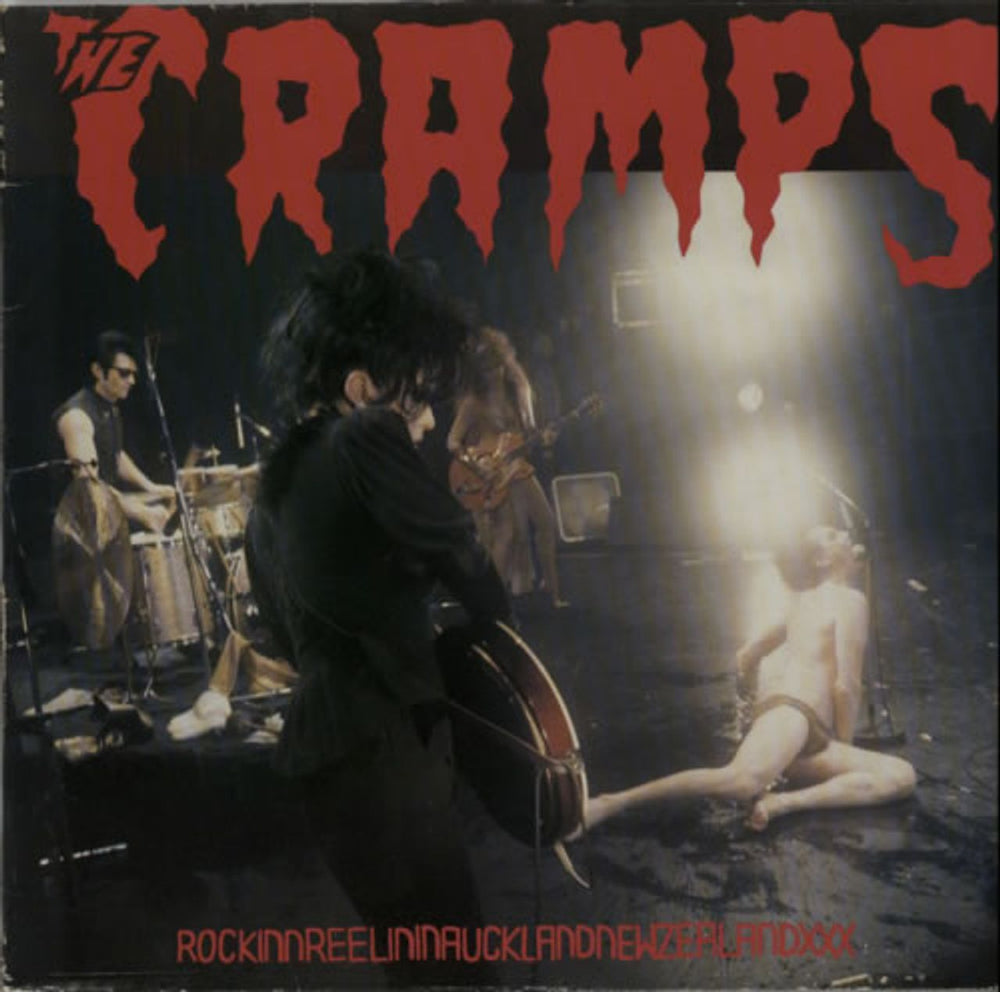 The Cramps Rockinnreelininaucklandnewzealand German vinyl LP album (LP record) C669