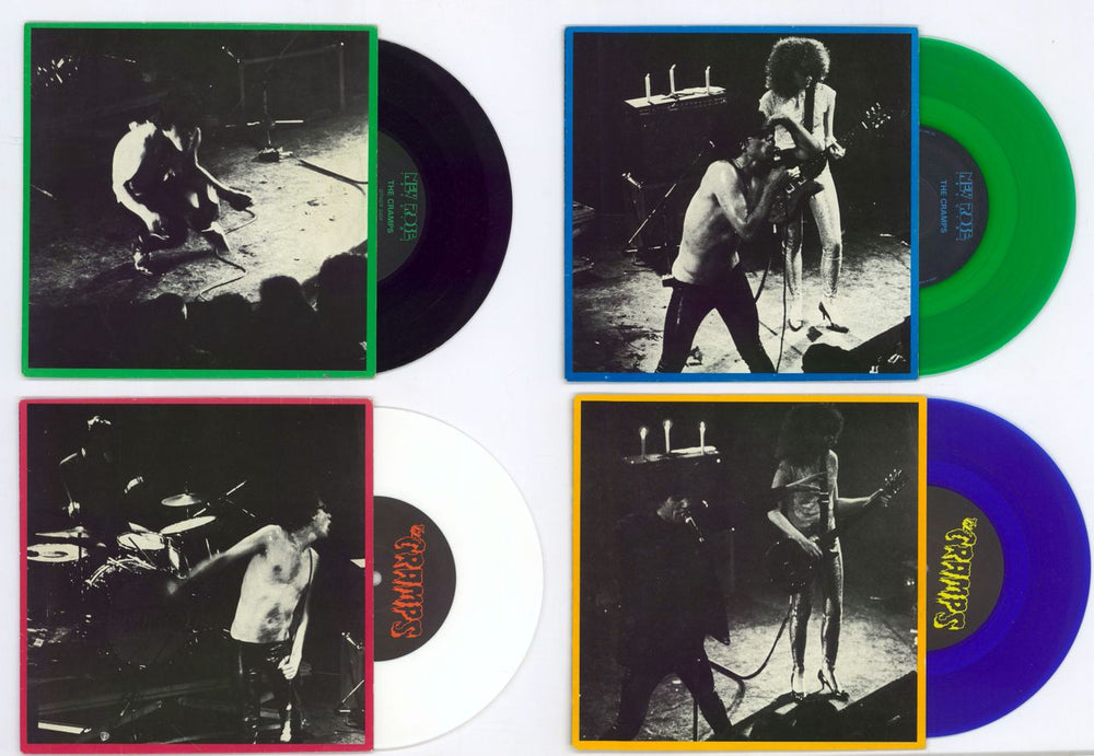 The Cramps Smell Of Female - 4 X 7" Set French 7" single box set CRA7XSM106601