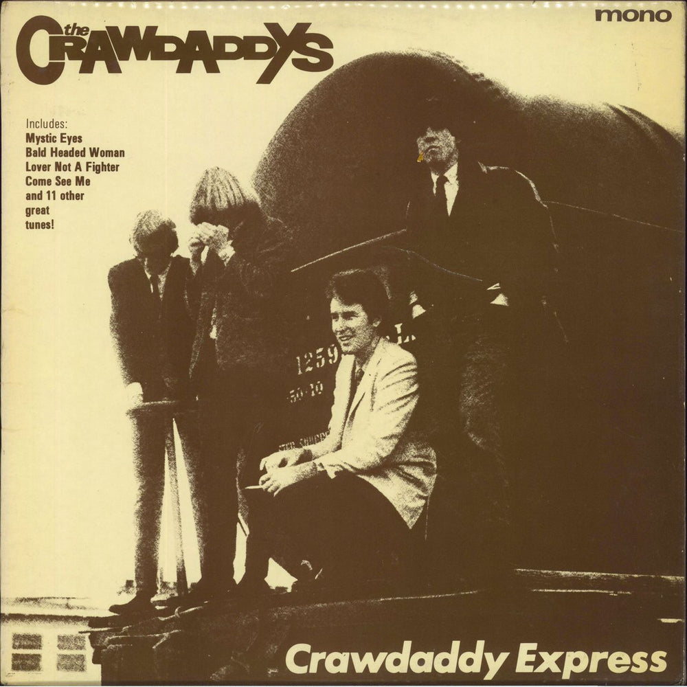 The Crawdaddys Crawdaddy Express UK vinyl LP album (LP record) HA-Z8541