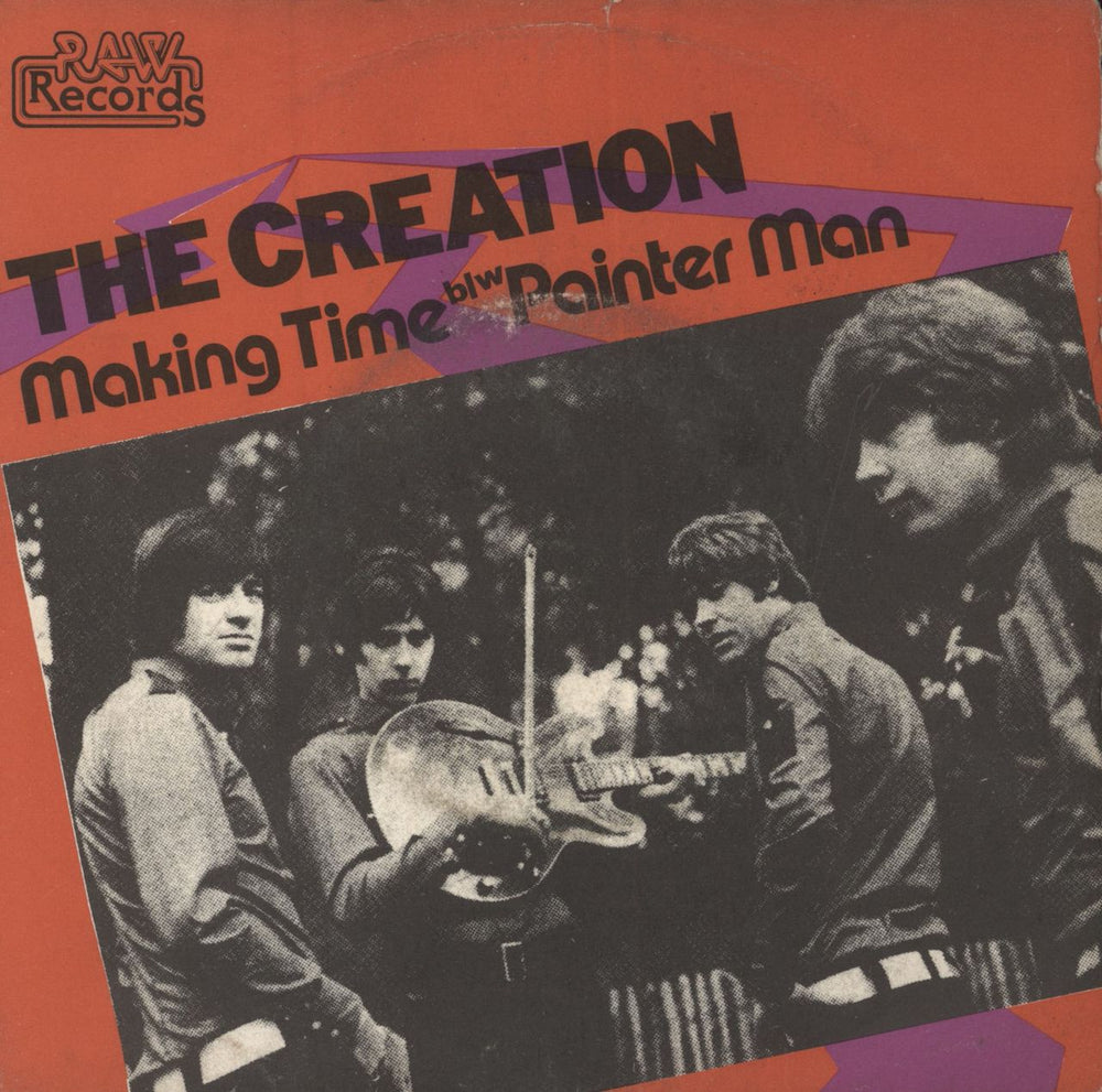 The Creation Making Time + Sleeve - VG UK 7" vinyl single (7 inch record / 45) RAW4