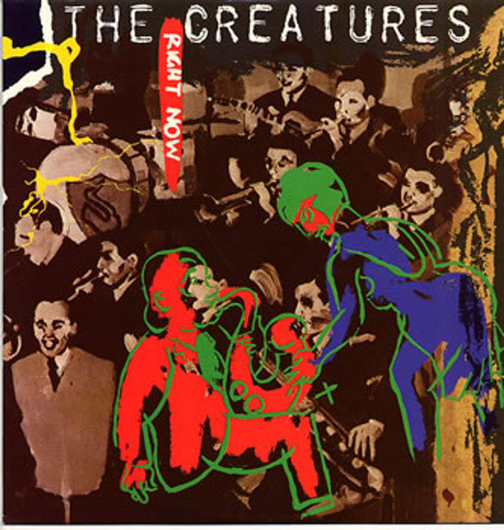 The Creatures (80s) Right Now UK 12" vinyl single (12 inch record / Maxi-single) SHEX2