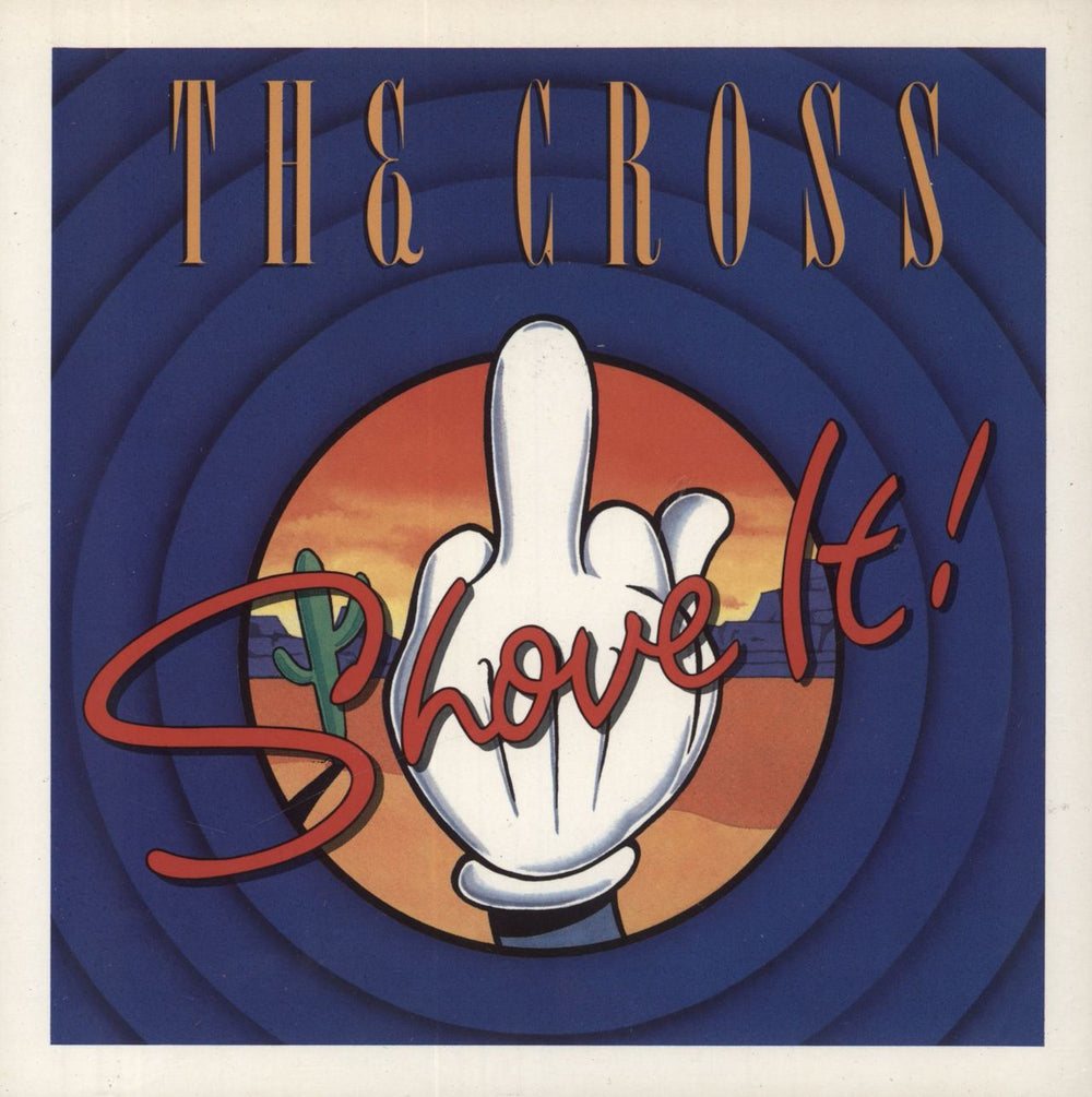 The Cross Shove It UK 7" vinyl single (7 inch record / 45) VS1026