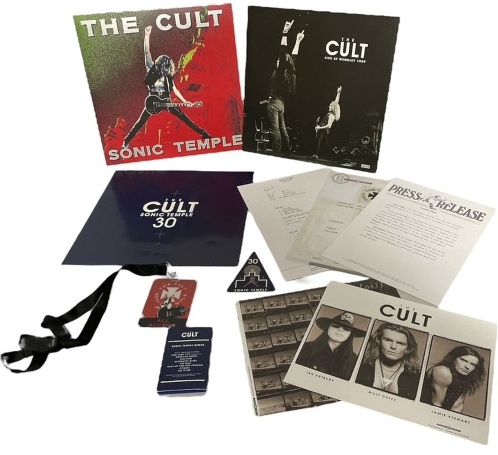 The Cult Sonic Temple - 30th Anniversary UK Vinyl Box Set CLTVXSO808863