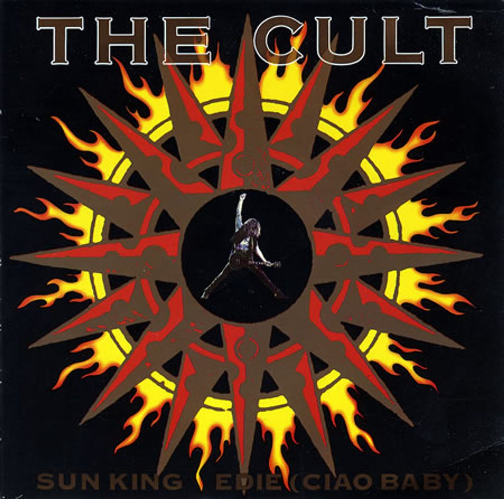 The Cult Sun King UK 7" vinyl single (7 inch record / 45) BEG235