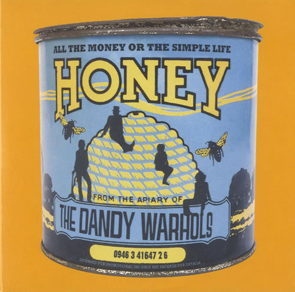 The Dandy Warhols All The Money Or The Simple Life Honey UK Promo CD single (CD5 / 5") 094634164726