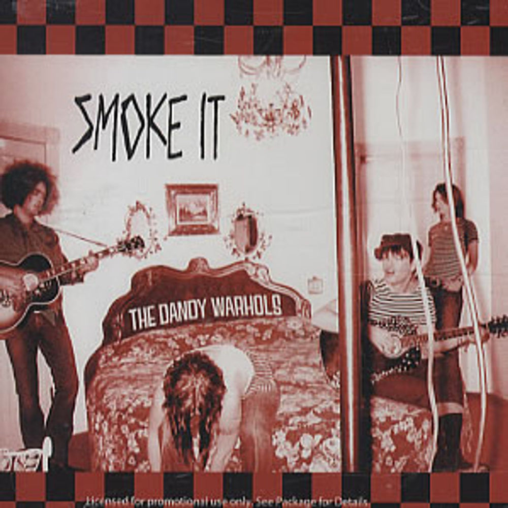 The Dandy Warhols Smoke It US Promo CD single (CD5 / 5") DPRO312329