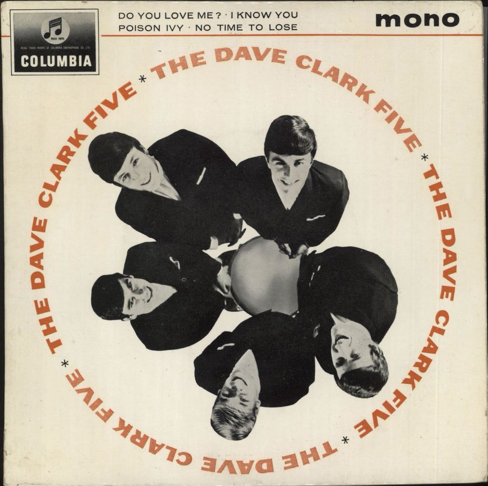 The Dave Clark Five The Dave Clark Five EP UK 7" vinyl single (7 inch record / 45) SEG8289