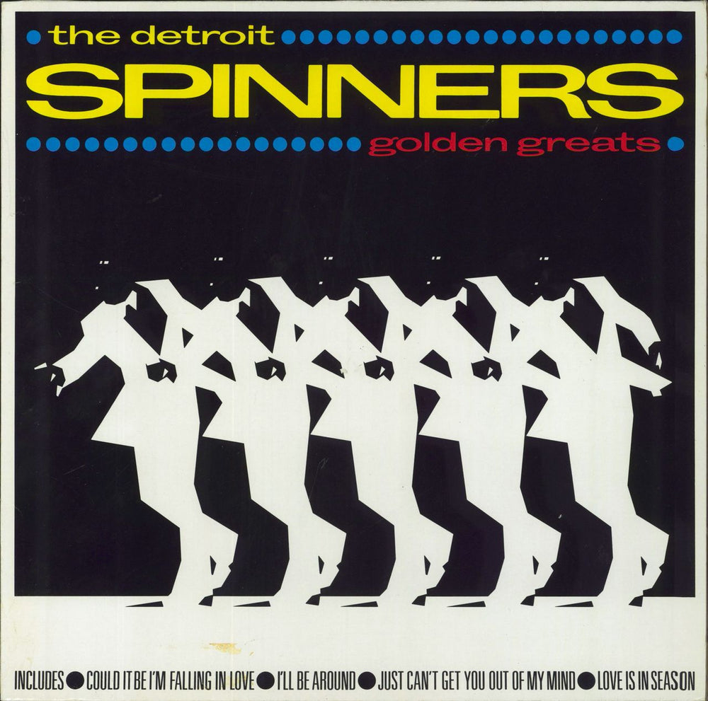 The Detroit Spinners Golden Greats German vinyl LP album (LP record) 781627-1