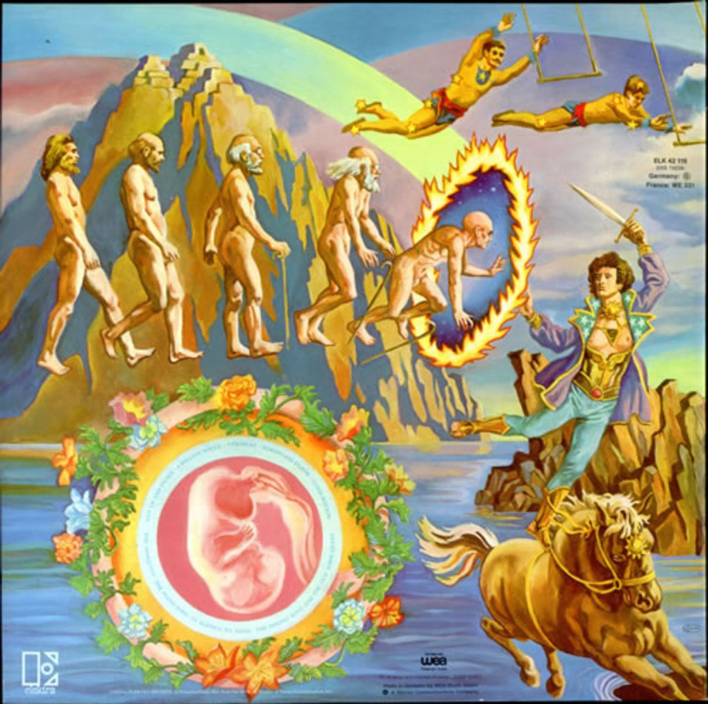 The Doors Full Circle - Red Label German vinyl LP album (LP record) DORLPFU242379