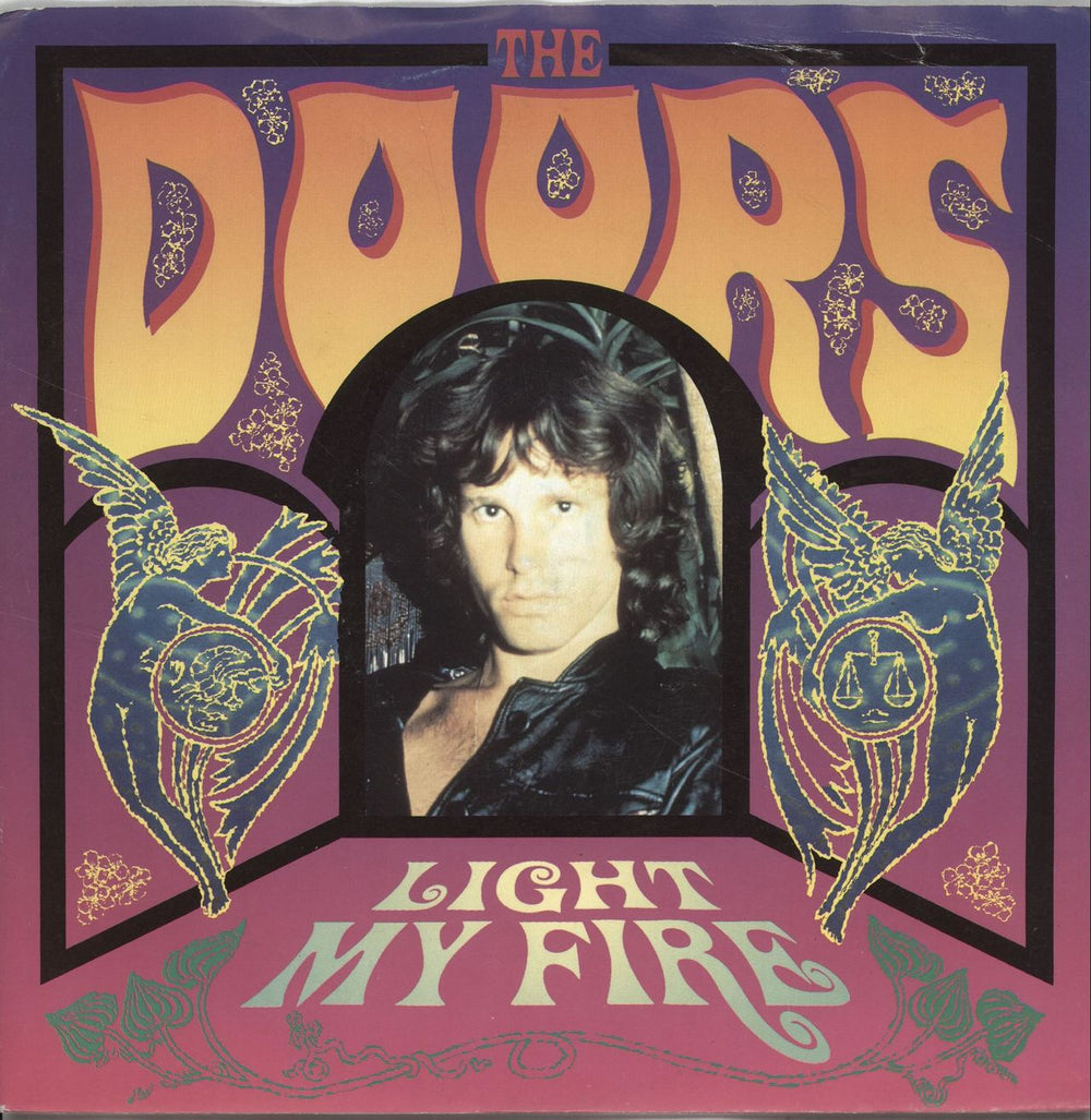 The Doors Light My Fire UK 7" vinyl single (7 inch record / 45) EKR125